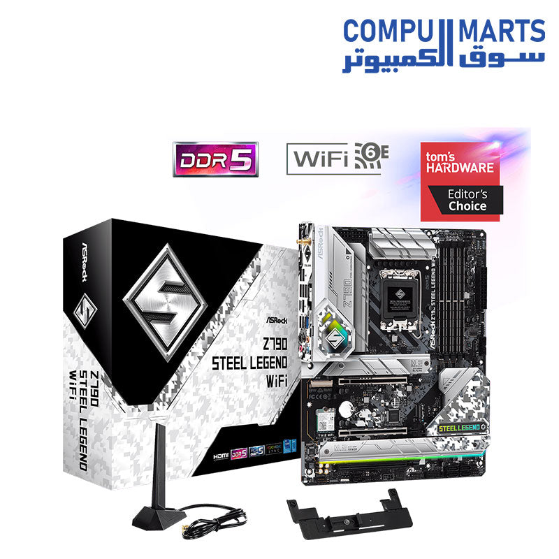 クーポンで更にお得 ASRock z790 steel legend wifi DDR5 未使用品
