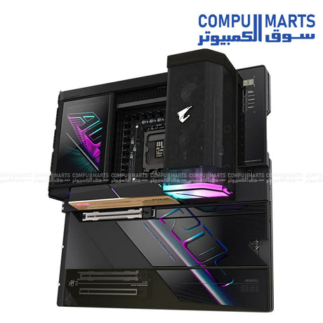 Intel Z890 motherboard with LGA1851 socket, Wi-Fi 7, Bluetooth 5.4, PCIe 5.0 and Thunderbolt 5 for modern desktop systems