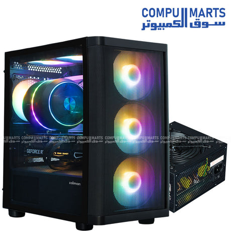 ZALMAN M4 SE Gaming Case with 600W Power Supply Combo Egypt