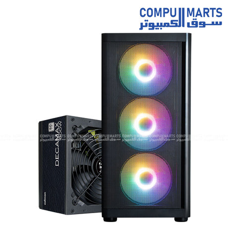 ZALMAN M4 SE + 600W PSU Bundle High Airflow Gaming PC Case