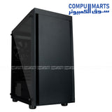 ZALMAN T3 Plus mATX Mini Tower Case Tempered Glass Front View