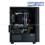 ZALMAN T3 Plus mATX Mini Tower Case Tempered Glass Front View