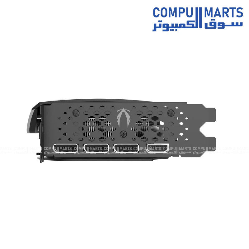 GeForce RTX 4060 Ti Twin Edge OC with 160W TGP, 8-pin power connector, and support for DirectX 12 Ultimate
