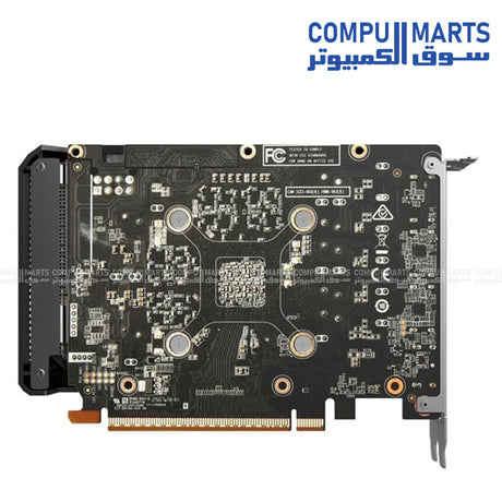 ZOTAC GAMING GeForce RTX 5060 SOLO – 8 GB GDDR7 – PCIe 5.0 – Single‑Fan Compact Graphics Card – 4 Display Outputs
