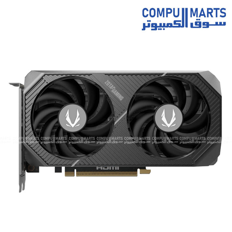 ZOTAC GAMING GeForce RTX 5060 Ti Twin Edge – 8 GB GDDR7 – 4,608 CUDA cores – Dual-fan Compact GPU – PCIe 5.0 – Supports 4 Displays
