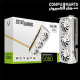 ZOTAC GAMING GeForce RTX 5080 SOLID OC White Edition 16GB GDDR7 graphics card