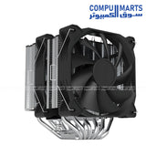 Zalman CNPS12X BP cooler featuring Pure Copper and Pure Aluminum materials