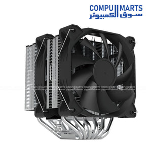 Zalman CNPS12X BP cooler featuring Pure Copper and Pure Aluminum materials