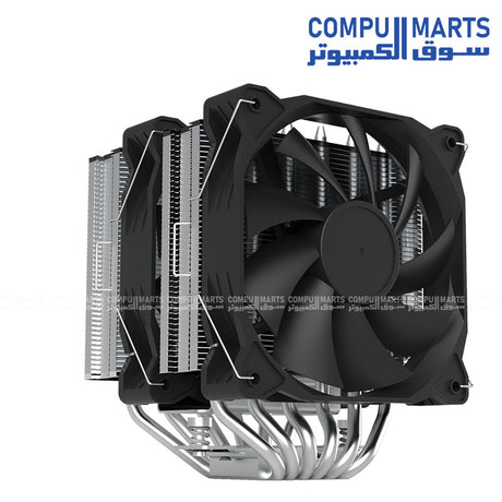 Zalman CNPS12X BP cooler featuring Pure Copper and Pure Aluminum materials