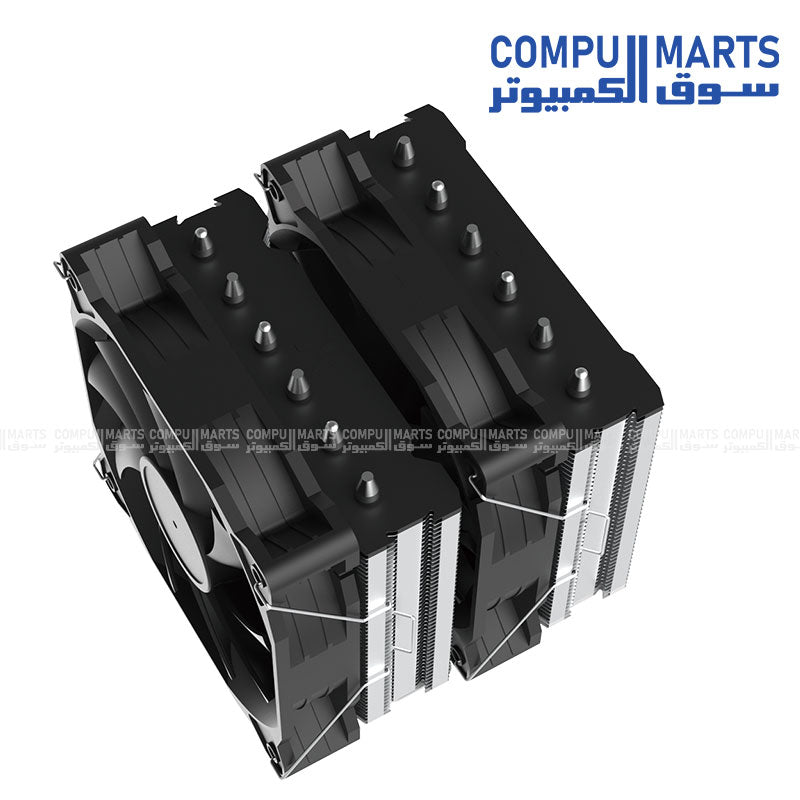 Zalman CNPS12X BP CPU air cooler with 260W TDP and 6 heat pipes