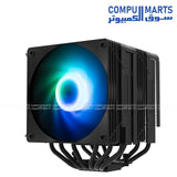 CNPS15X BP ARGB CPU cooler with 600~2,000RPM±10% fan speed and 71.14CFM±10% airflow