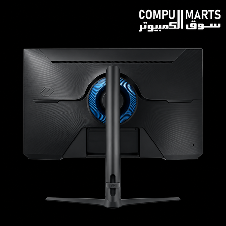 Samsung Odyssey G4 LS27BG402EMXUE monitor rear view