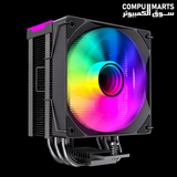 GameMax Sigma 550 Infinity Black tower CPU cooler with five 6mm heat pipes