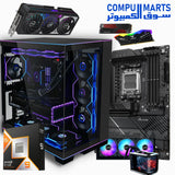 High-end Intel Core Ultra 9 285K Gaming PC Bundle for Egypt – 64GB RAM, 2TB NVMe, RTX 5070 / 5070 Ti / 5090, ASUS TUF GT302 ARGB.