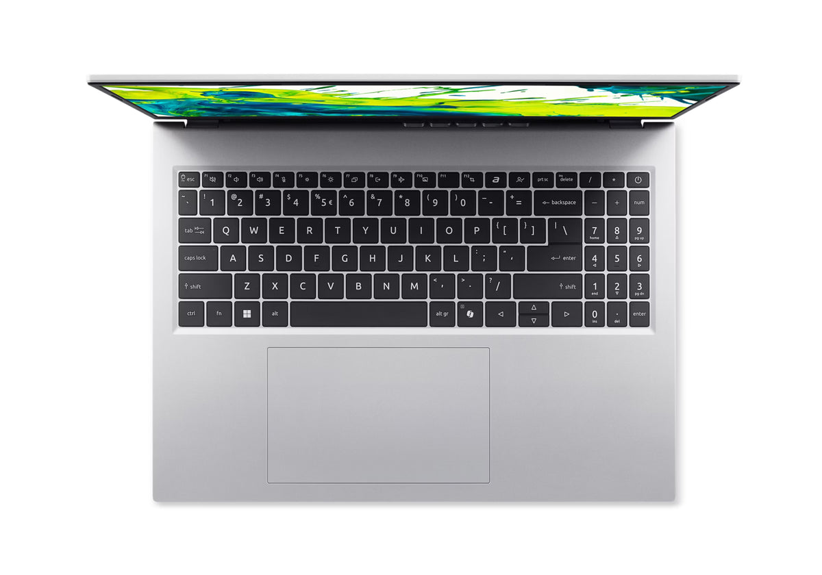 Acer Aspire Go 16 AG16-71P-96TX Laptop | Intel Core 9 270H | 16GB DDR5 | 512GB SSD | 16" WUXGA IPS 120Hz | Intel Graphics | No OS | Silver