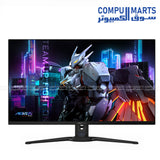 GIGABYTE AORUS FO32U 31.5 inch OLED 4K UHD 165Hz gaming monitor with HDMI 2.1 HDR display