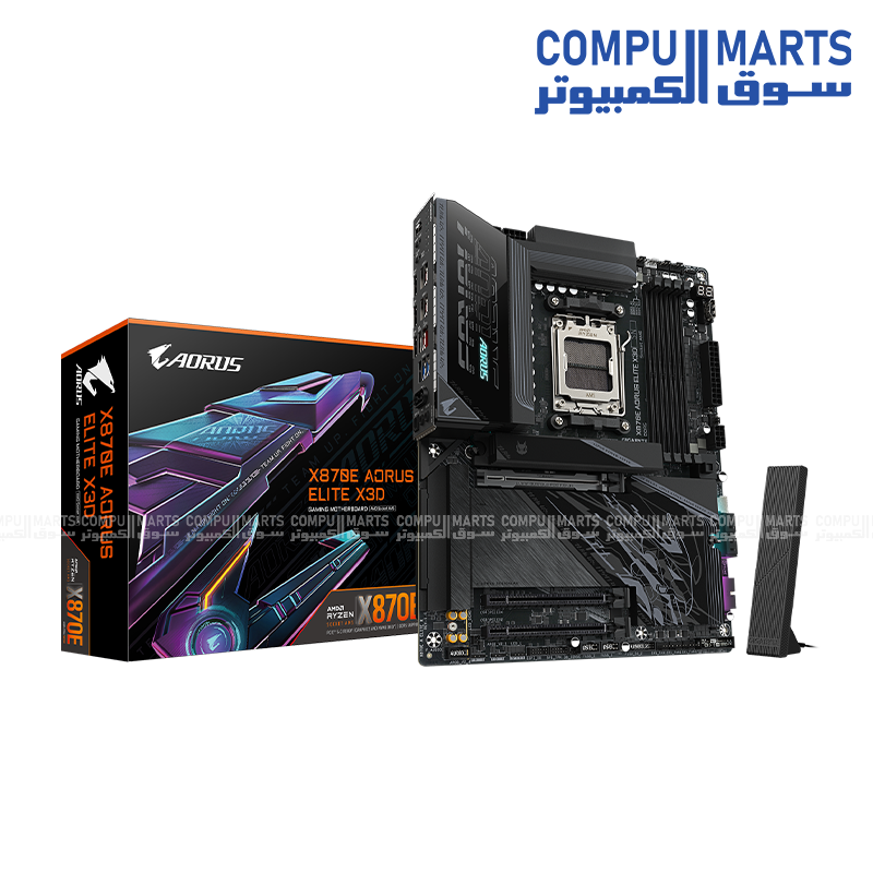 Gigabyte X870E Aorus Elite X3D Gaming Motherboard