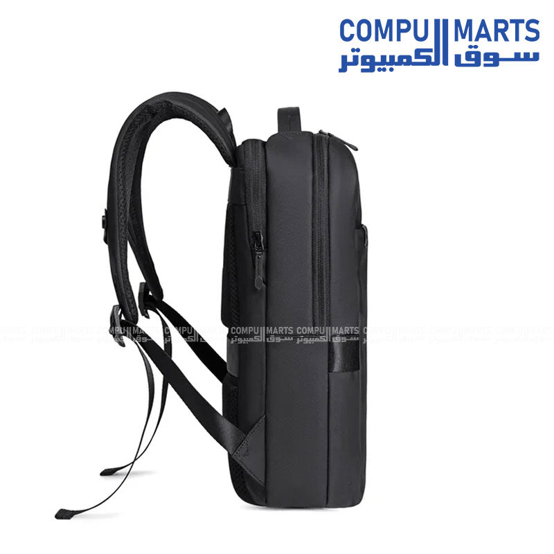 Arctic Hunter B00574 black polyester laptop bag