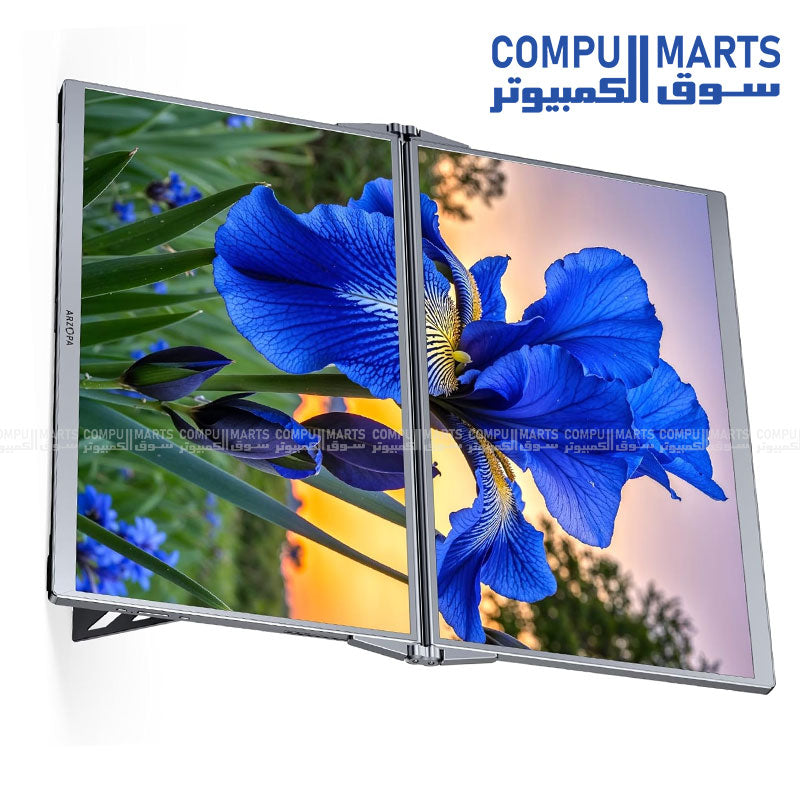 E1 Dual Screen – Portable Monitor – Arzopa – 15.6 inch IPS FHD USB-C HDR Dual Display