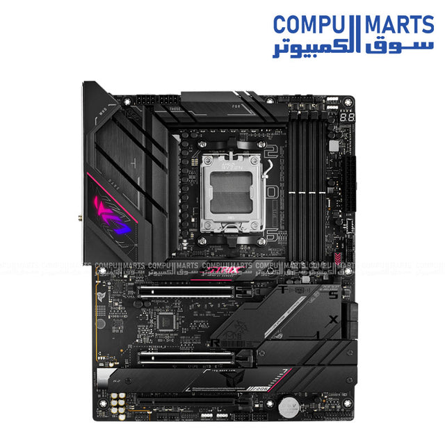 ASUS ROG STRIX B650E-E GAMING WIFI AM5 motherboard with DDR5 and PCIe 5.0