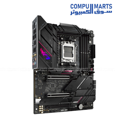 ASUS ROG STRIX B650E-E GAMING WIFI AM5 motherboard with DDR5 and PCIe 5.0