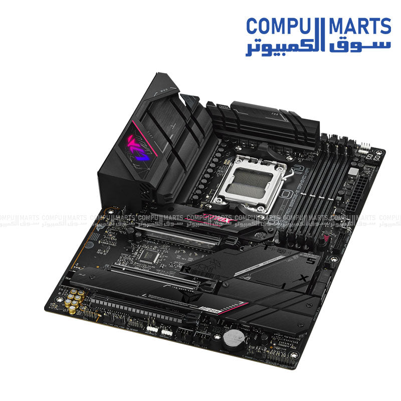 ASUS ROG STRIX B650E-E GAMING WIFI AM5 motherboard with DDR5 and PCIe 5.0