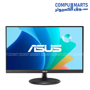 ASUS VP227HF 100Hz gaming monitor with 21.45 inch Full HD display, 1920 x 1080 resolution, 1ms MPRT response time, Adaptive-Sync support, and frameless VA panel available in Egypt