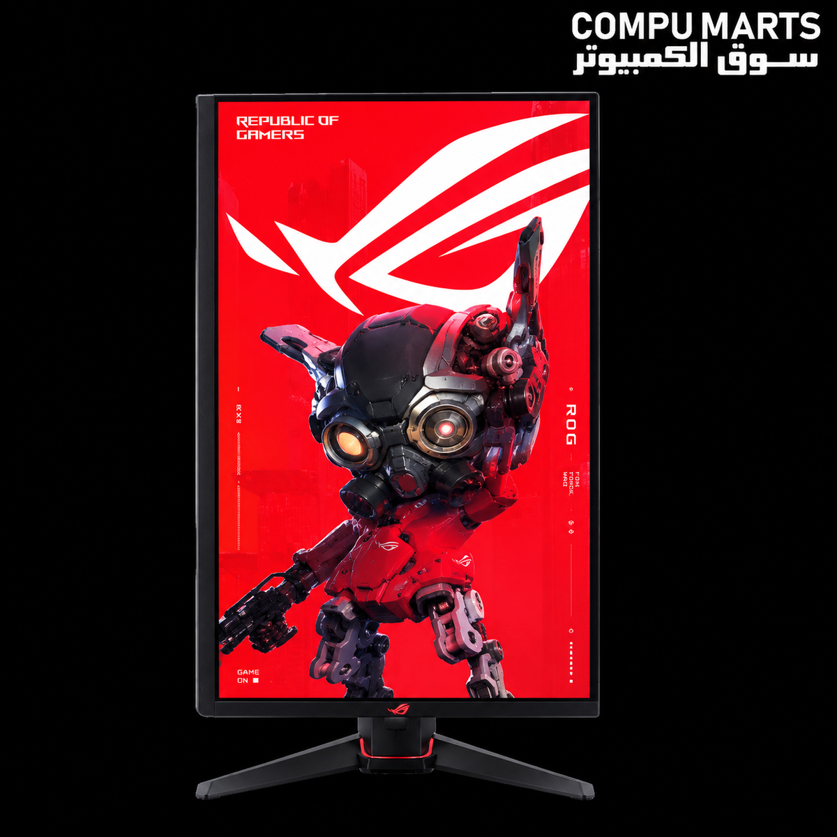 ASUS ROG Strix XG27UCG Gen2 XG27UCGR monitor with 27 inch Fast IPS panel, 3840x2160 resolution, 162Hz refresh rate, HDR10 support and Adaptive-Sync
