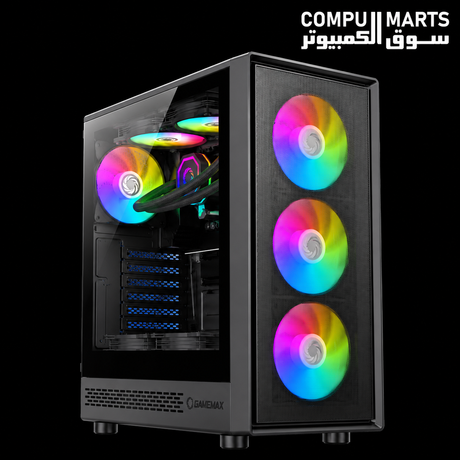 GAMEMAX PC case with USB Type-C 480Mbps connectivity