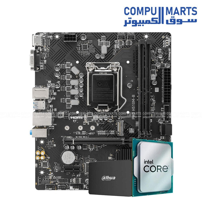 Core i3-10105F + H510M-B + 128GB SSD Bundle