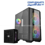 Cooler Master HAF 500 Case + 850W Gold V3 ATX 3.1 PSU Bundle | Gaming Build Egypt