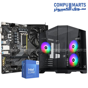 Gaming PC i5-14400F RTX 5060 Ti 8GB | B760M H DDR4 | 16GB RAM 256GB SSD | Best Gaming Desktop in Egypt