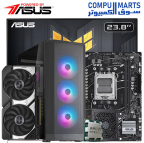 Powered by ASUS TUF Gaming Series 5 – Ryzen 5 7600 + RTX 5060 Ti + 16GB DDR5 Gaming PC Bundle
