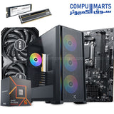AMD Ryzen 5 7600-MSI Pro B650M-B- Patriot P400 Lite M.2-TEAM ELITE PLUS DDR5 DESKTOP-MSI RTX 4060 VENTUS-Xigmatek Sky II FIXEDRGB+ X-Power 600W 80+ White-bundle