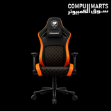 COUGAR Defensor ergonomic gaming chair with 4D folding armrests