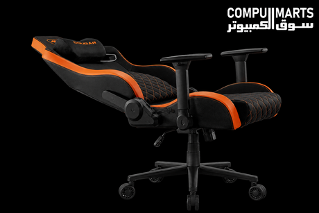 COUGAR Defensor ergonomic gaming chair with 4D folding armrests