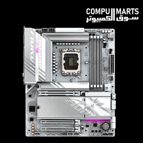 GIGABYTE B860 AORUS ELITE WIFI7 ICE motherboard with Intel B860 chipset