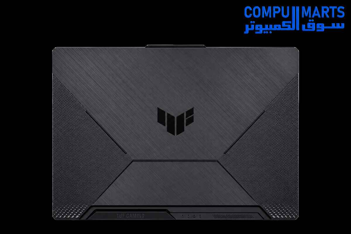 Backlit Chiclet keyboard with 1-zone RGB on the ASUS TUF Gaming A15 laptop