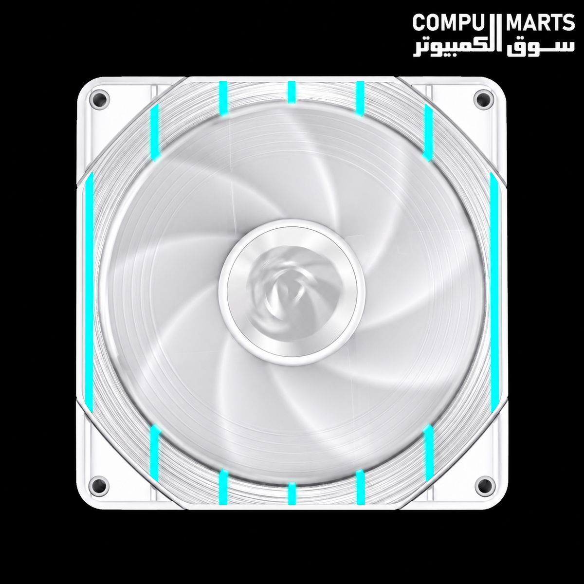 GAMEMAX Tornado T14 ARGB-R PWM fan with speeds up to 2200 RPM