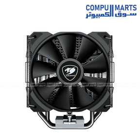 Cougar Forza 50 Essential – Single Tower CPU Air Cooler – 120mm Fan – Intel AMD Support
