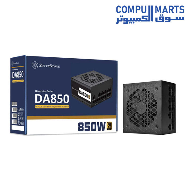 SILVER STONE DA850 Gold 80 PLUS Gold 850W fully modular ATX power