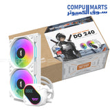 darkFlash EXPLORE DO240 CPU Cooler with 277x120x27mm radiator