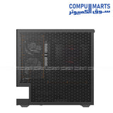 darkFlash FLOATRON F1 chassis with 0.8mm SPCC construction and support for multiple fan configurations