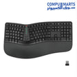 Meetion Director W Wireless Ergonomic Keyboard black curved design
