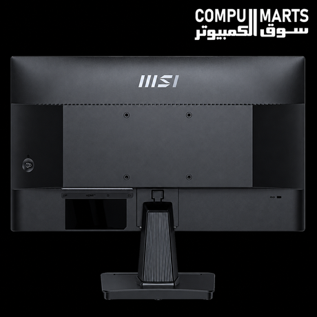 Designed for office and everyday computing, the MSI PRO MP225 delivers Full HD clarity, 178-degree viewing angles, and EyesErgo eye care technology from Compumarts