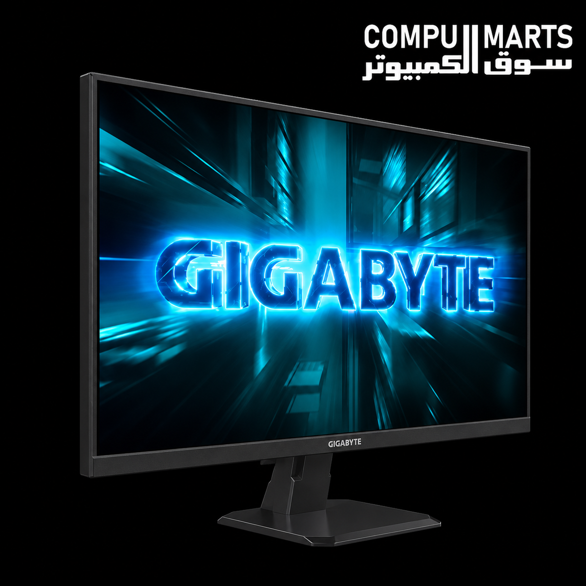 IPS display panel showing resolution and wide viewing angles