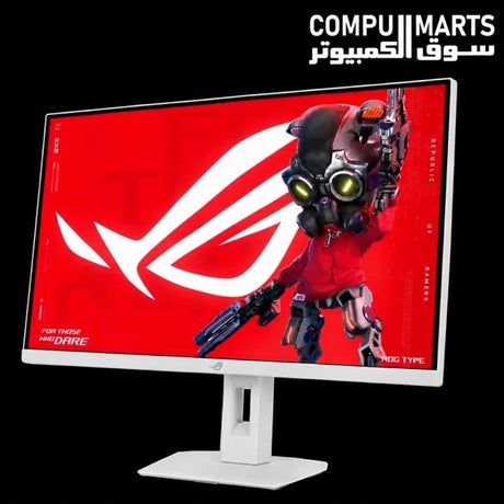 ASUS gaming monitor with Fast IPS panel technology 97 percent DCI-P3 color coverage and anti-glare display surface for immersive gaming visuals