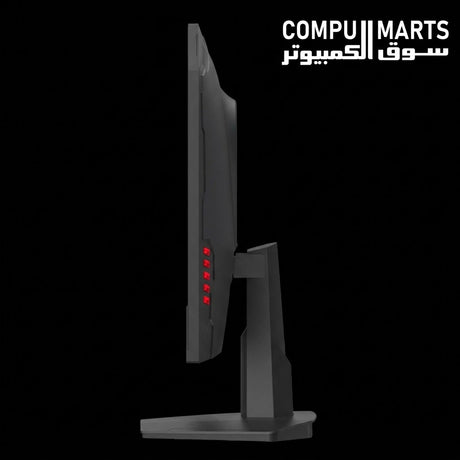 Anti-glare screen with HDR10 support, 300 cd/m² brightness, and 1000:1 contrast ratio.