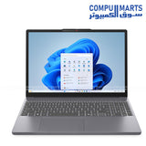 Lenovo IdeaPad Slim 3 15IRH10 Luna Grey laptop with 15.3 inch WUXGA IPS display and slim design