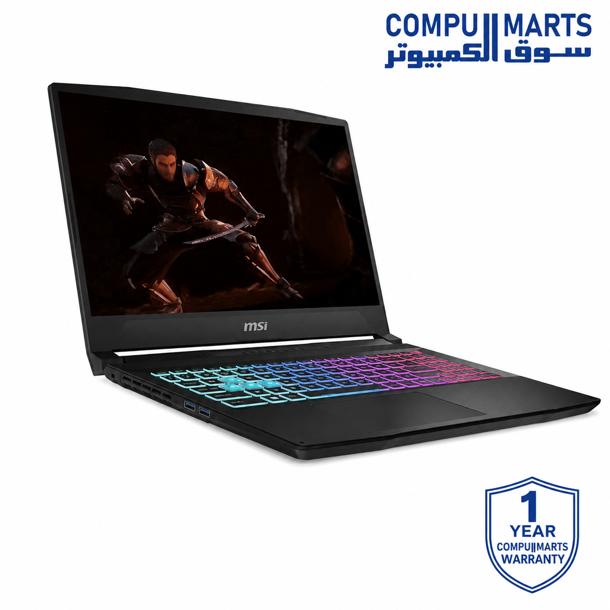 MSI Katana 15 HX B14WGK-871XJO Gaming Laptop Intel Core i7-14650HX RTX 5070 8GB 16GB DDR5 512GB SSD 15.6-inch QHD 165Hz FreeDOS